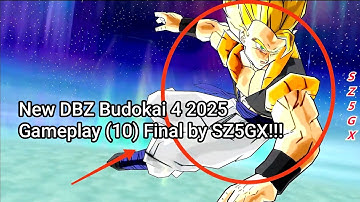 New Dragon Ball Z Budokai 4 2025 Gameplay (10) Final by SZ5GX!!! #budokai4 #dbzbudokai4 #dbz #anime