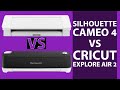 Cricut Explore Air 2 vs Silhouette Cameo 4 | Initial Review #1  | #AskMatt S2 EP247