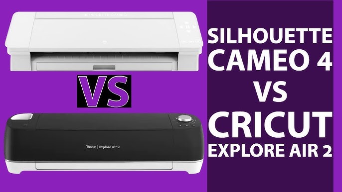 Silhouette Cameo 4 versus the Cricut Maker Craft Machines