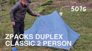 First Look: Zpacks Duplex – The Ultimate Ultralight Tent