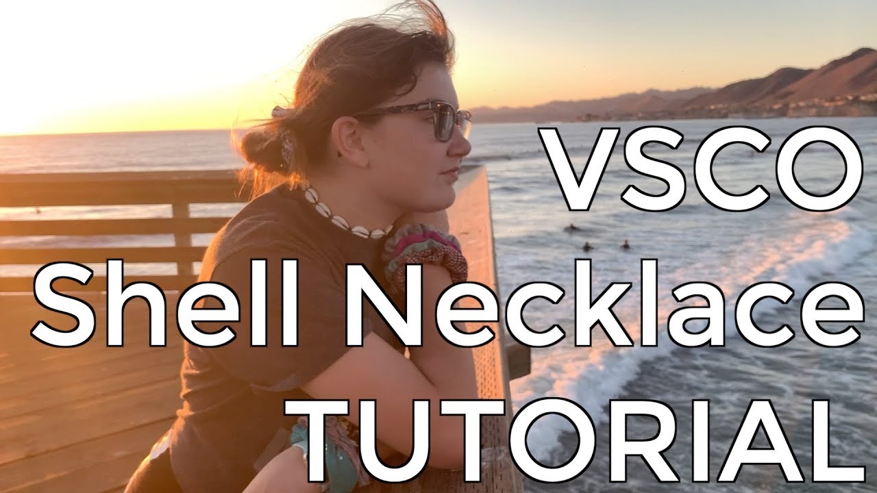 Easy VSCO Cowrie Shell Necklace and Bracelet Tutorial