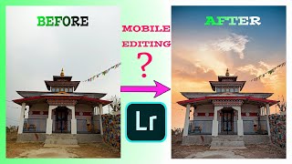 SKY CHANGE PHOTO EDITING | SKY EFFECT PHOTO EDITING LIGHTROOM | LIGHTROOM SKY CHANGE EDIT screenshot 1