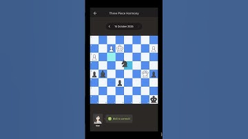 Chess.com daily puzzle solution 15 Oct 2025 #chess #шахматы #chesscom #dailypuzzle #viral #shorts