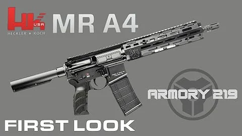 HK MR556 A4 pistol first look