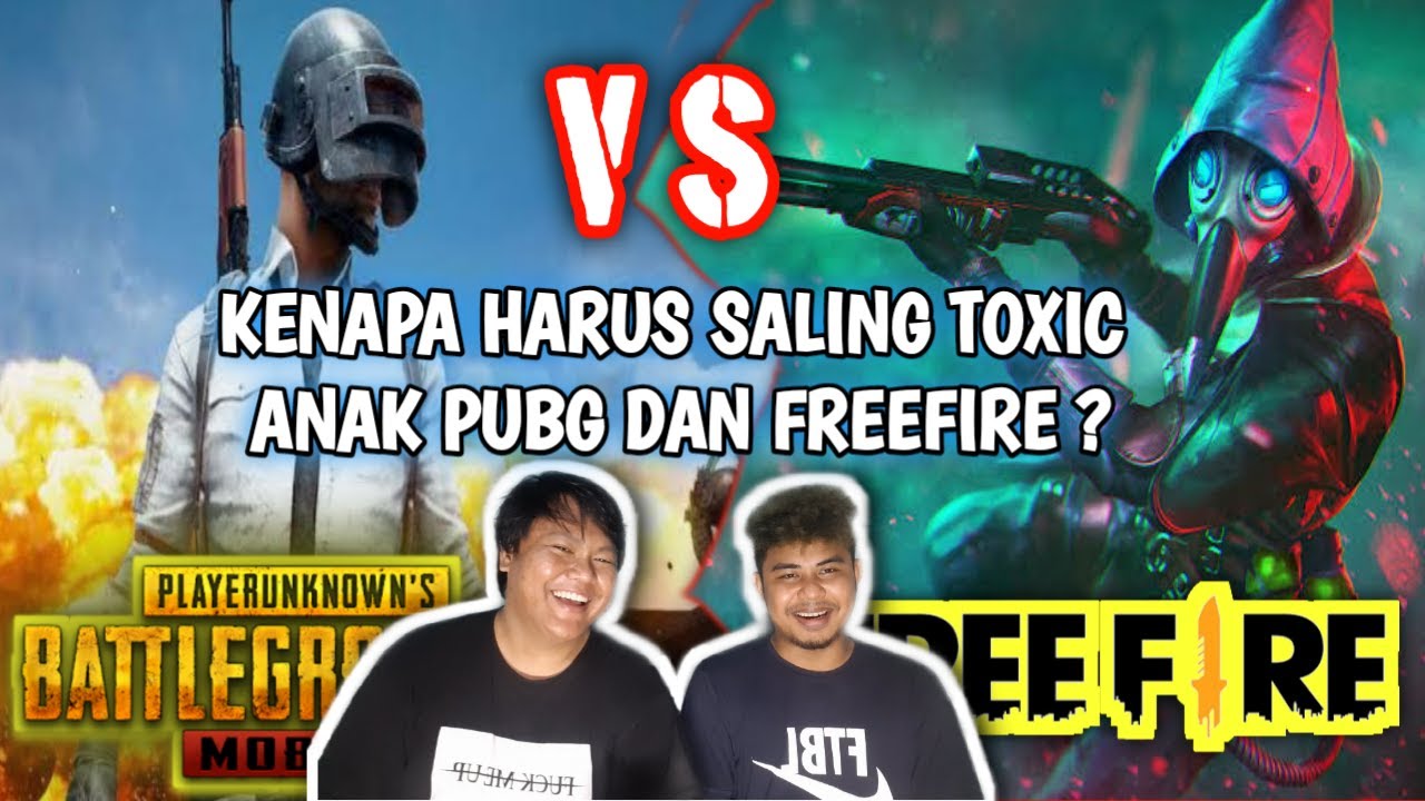  TOXIC  ANAK PUBG VS FREEFIRE SAMPAI KETIKTOK LARINYA PGP 