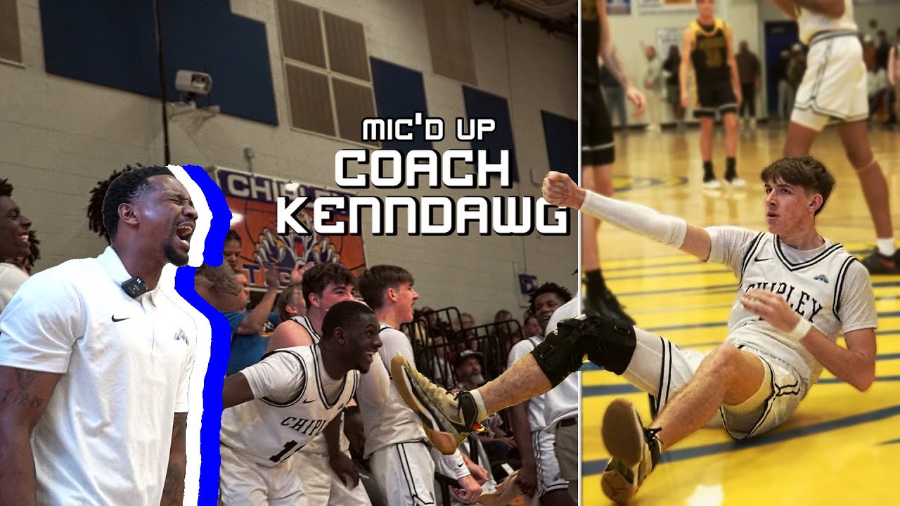 MIC'D UP KENNDAWG | The MOST EXCITING Coach in 1A Basketball #basketball