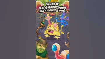 What if RARE GADDZOOKS had THEIR OWN SOUND? #mysingingmonsters #msm #fanmade #mobilegame