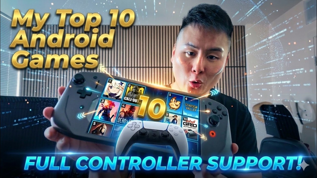 My Top 10 Android Games w/ Full Controller Support! - YouTube