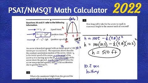 2023 PSAT/NMSQT Practice Test #1 Calculator Section