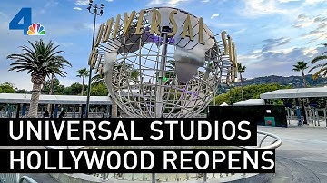 Universal Studios Hollywood Fully Reopens | NBCLA