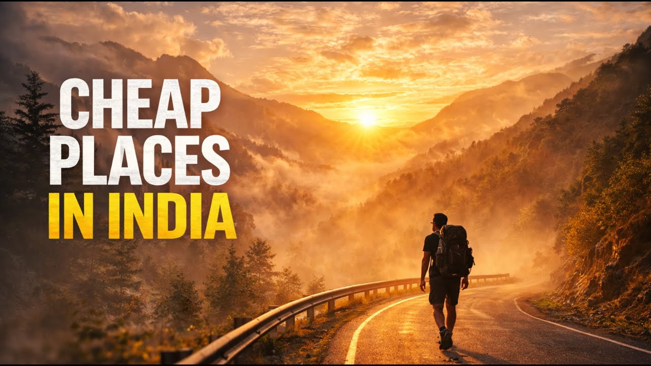 10 Cheap Places to Travel in India 🇮🇳 | Budget Trips Under ₹2000 Per Day