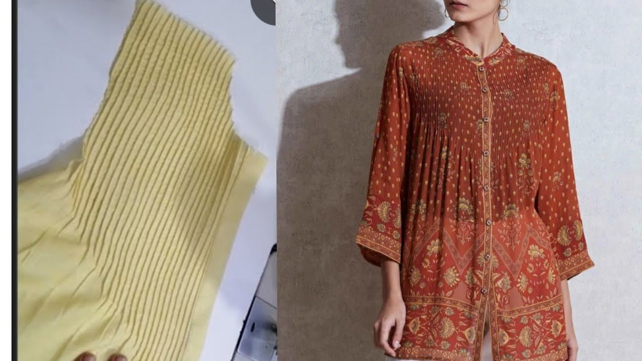 pintucks top design 2022 #cutting stitching ideas #2022 #trending - YouTube