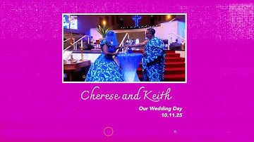 Cherese and Keith Pre Bridal Wedding Trailer