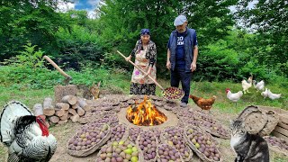 Drying Fruits the Old Way for the Winter. Very Interesting Method. by Kənd Dadı 55,777 views 2 months ago 52 minutes