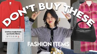 11 WASTE OF MONEY FASHION PURCHASES I Don't Recommend!