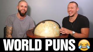 Spontaneous Puns: GLOBE EDITION | The Pun Guys