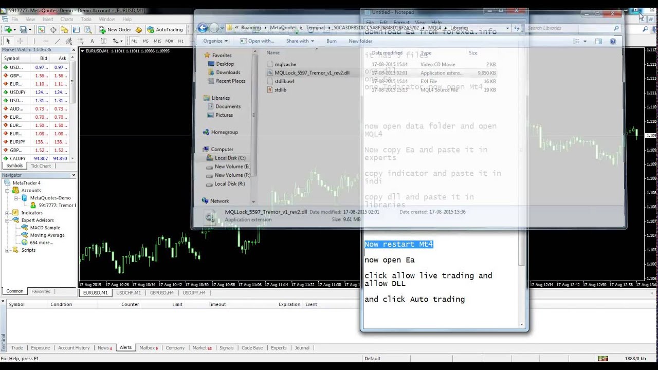 Tremor Ea Installation