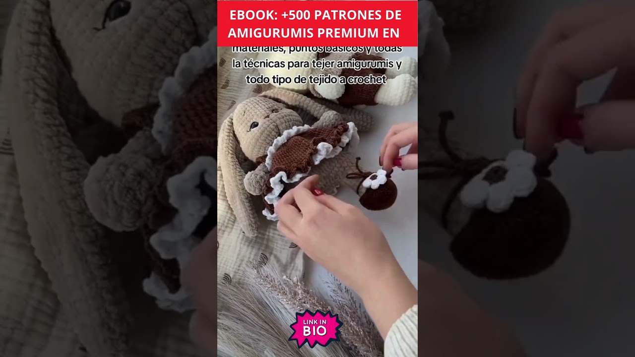 EBOOK +500 PATRONES DE AMIGURUMIS PREMIUM  