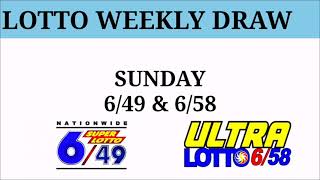 LOTTO WEEKLY DRAW SCHEDULE screenshot 4