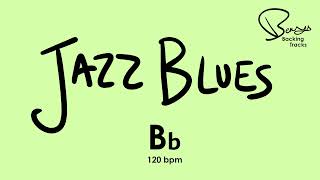 Video thumbnail of "Jazz Blues Backing Track - Bb 120 bpm"