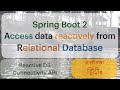 अपनी भाषा हिंदी में Spring Boot 2 Access data reactively from Relational Database
