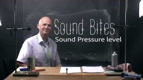 Sound bites - Sound pressure level