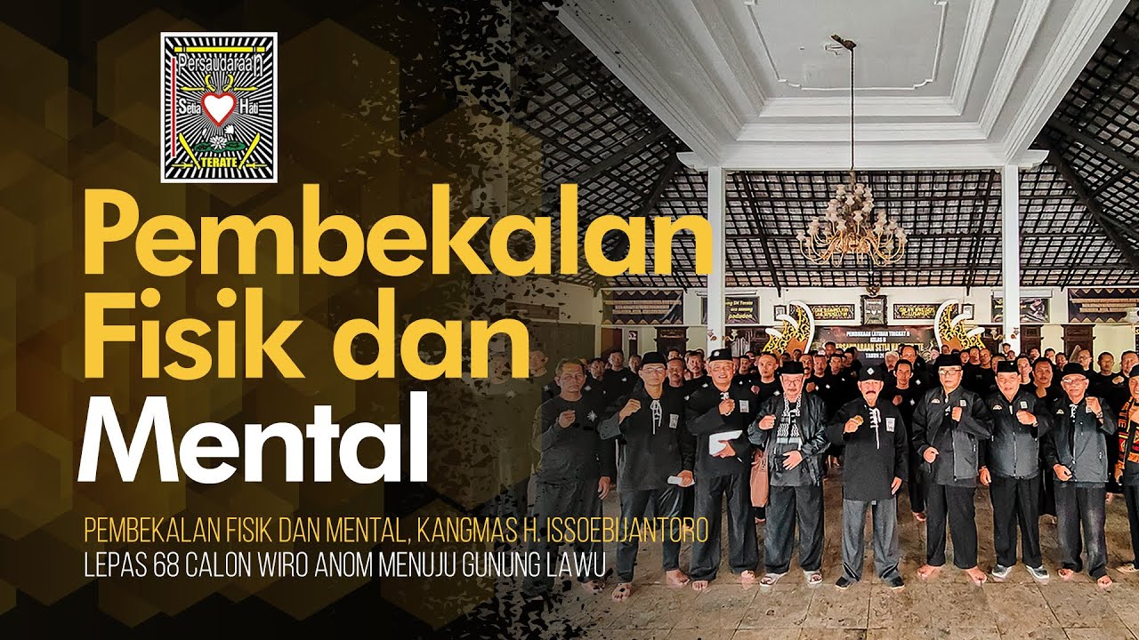 Pembekalan Fisik dan Mental, Kangmas H. Issoebijantoro Lepas 68 Calon Wiro Anom Menuju Gunung Lawu