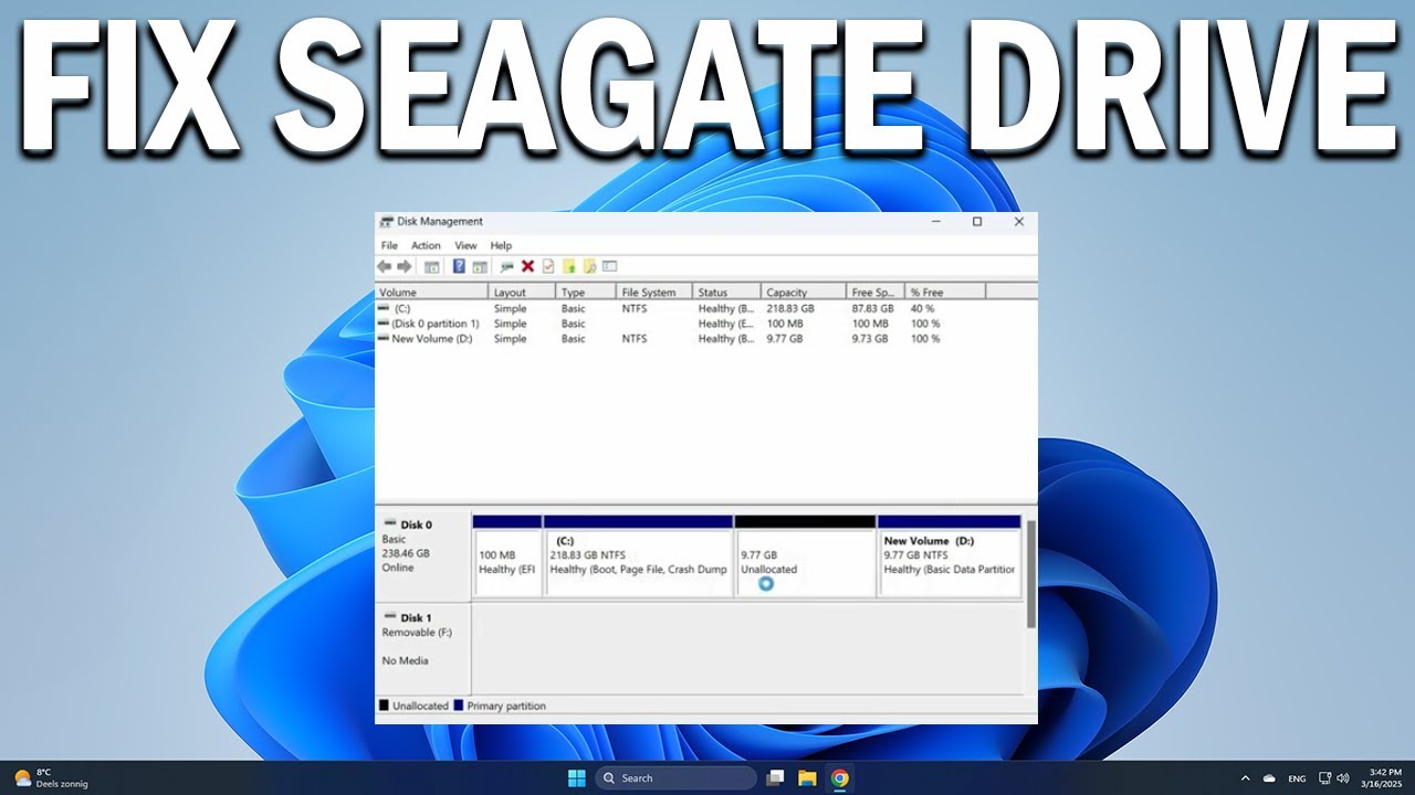 How To Fix Seagate External Hard Drive Not Working - Easy Fix - YouTube