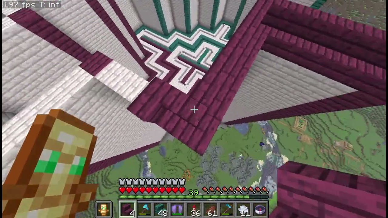 minecraft building my castle part 2