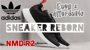 HOW TO DIY RESTORE YOUR ADIDAS BOOST FOR ONLY ₱300 || ADIDAS NMD R2