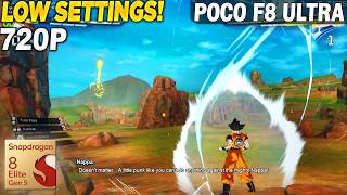 DRAGON BALL Sparking! ZERO Snapdragon 8 Elite Gen 5 Winlator - Poco F8 Ultra