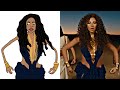 Myriam Fares Tukoh Taka Official FIFA Fan Anthem Pop Drawing Meme | Nicki Minaj &  Maluma