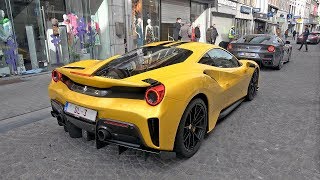 This time i have filmed the all new ferrari 488 pista in lovely giallo
modena combination with black stripes. think it looks absolutely
insane! liked th...