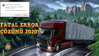 ETS 2 MP FATAL ERROR HATASI %100 ÇÖZÜM 2020!!