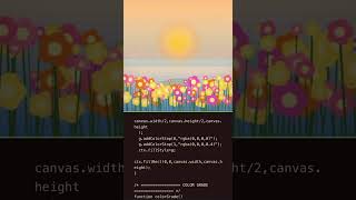 Extreme Horizon Sunset 🌅 | Cinematic JavaScript Canvas