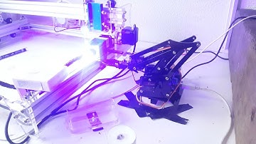 Lighting a candle with a ROBOT ARM