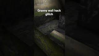 granny wall hack glitch 🧐🤨🧐 #minecraft