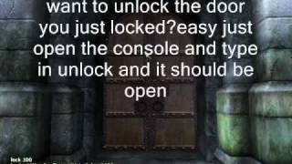TES IV:OBLIVION CHEATS
