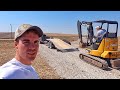 Farm Clean Up...Mini Excavator to the Rescue!