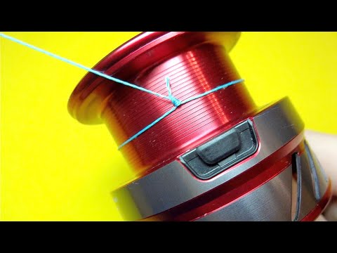 Самый быстрый и простой рыболовный узел. Как привязать леску к катушке. Узел san diego jam knot