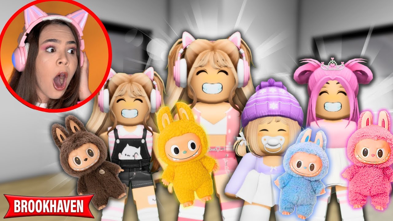 NÓS ADOTAMOS NOSSOS PRÓPRIOS LABUBUS em BROOKHAVEN