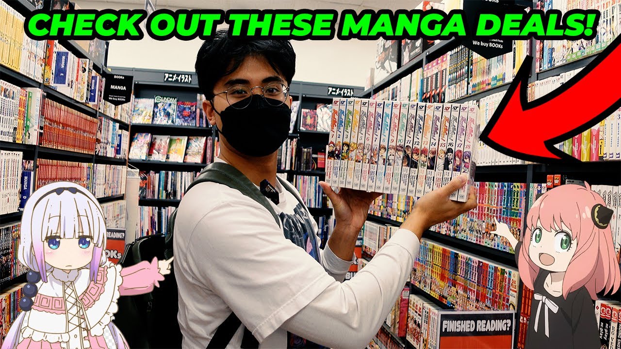 This Manga Shop has GREAT DEALS! | Come Manga Shopping With Me!