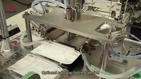 Richpeace Fully Automatic High Speed Flat Mask Earloop Welding Machine