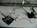 Arduino Diecimila with lazer module