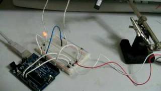 Arduino Diecimila with lazer module