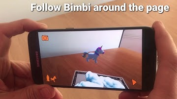 Narrator AR -  Meet Bimbi the unicorn
