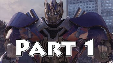 Transformers Rise of the Dark Spark Walkthrough Gameplay Part 1 XBOX360