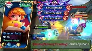 NGAKAK BRUTAL🤣!! NANA NON STOP FLICKER MONTAGE LESLEY SAMPAI NGAMUK DAN MUAK🤣