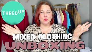 ThredUP Did Me Dirty! | Watch as I Slowly Realize this Box Stinks | Mixed Clothing Rescue Unboxing