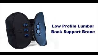 Low Profile Lumbar Back Support for Lower Back Pain | Brace Direct